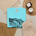Patriotic Bass Fishing T-Shirt