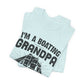 Boating Grandpa T-Shirt — "I'm a Boating Grandpa" Vintage Sailing Tee