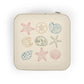Sea Shell Jewelry Travel Case: Compact Pink Organizer