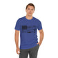 Fishing Flag T‑Shirt — American Flag Made of Fishing Rods & Lures