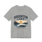 Houghton Lake Sunset Canoe T-Shirt — Life Is Better at the Lake