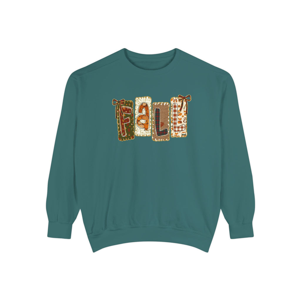 Patch Letter Sweatshirt for Crisp Fall Evenings