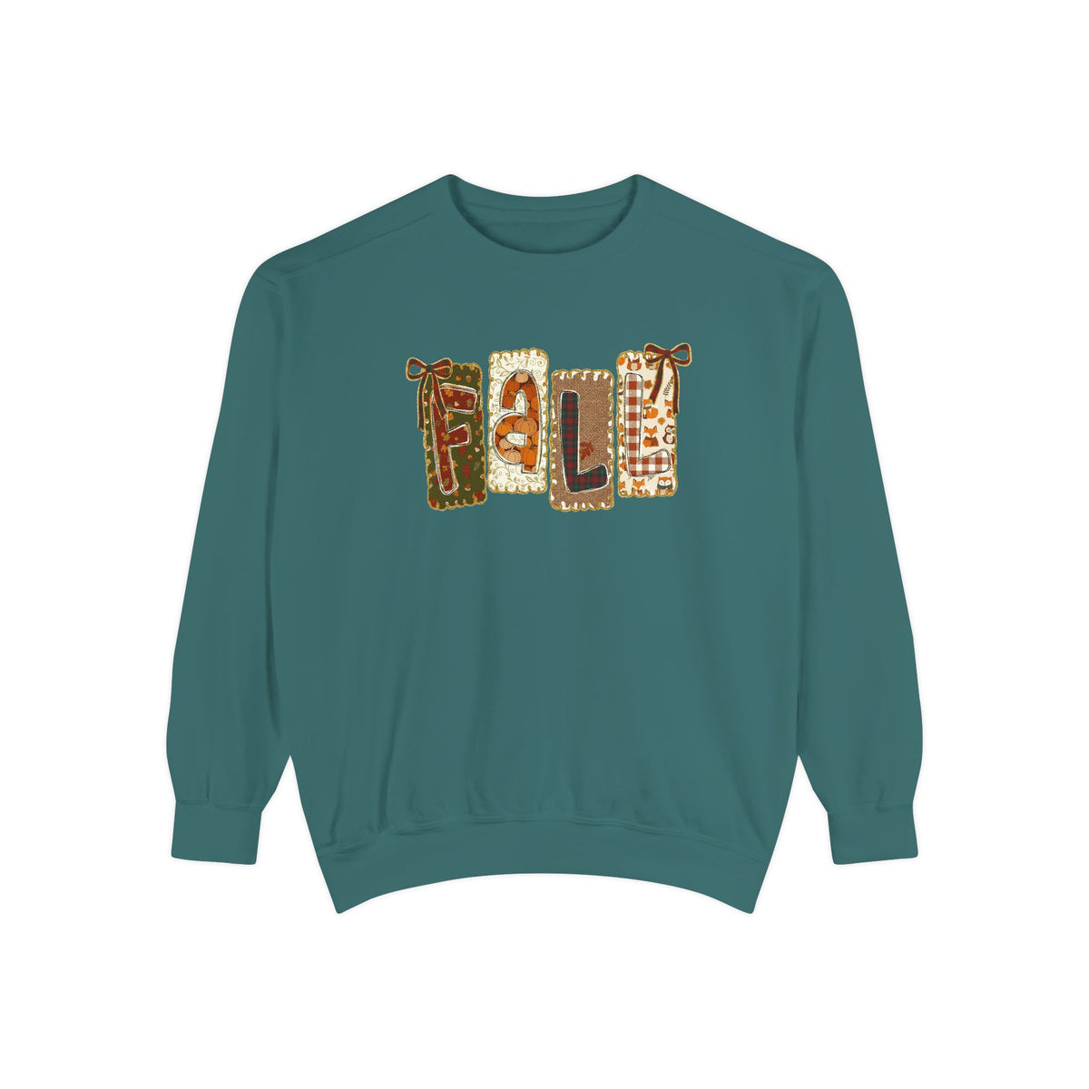 Patch Letter Sweatshirt for Crisp Fall Evenings