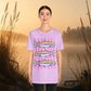 Rainbow Trout Graphic Tee — Colorful Fish Stripes T-Shirt