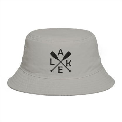 Lake Oars Bucket Hat: Rustic Outdoor Fishing & Boating Accessory