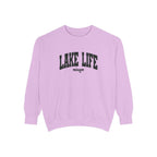 Lake Life Canoe Graphic Crewneck Sweatshirt