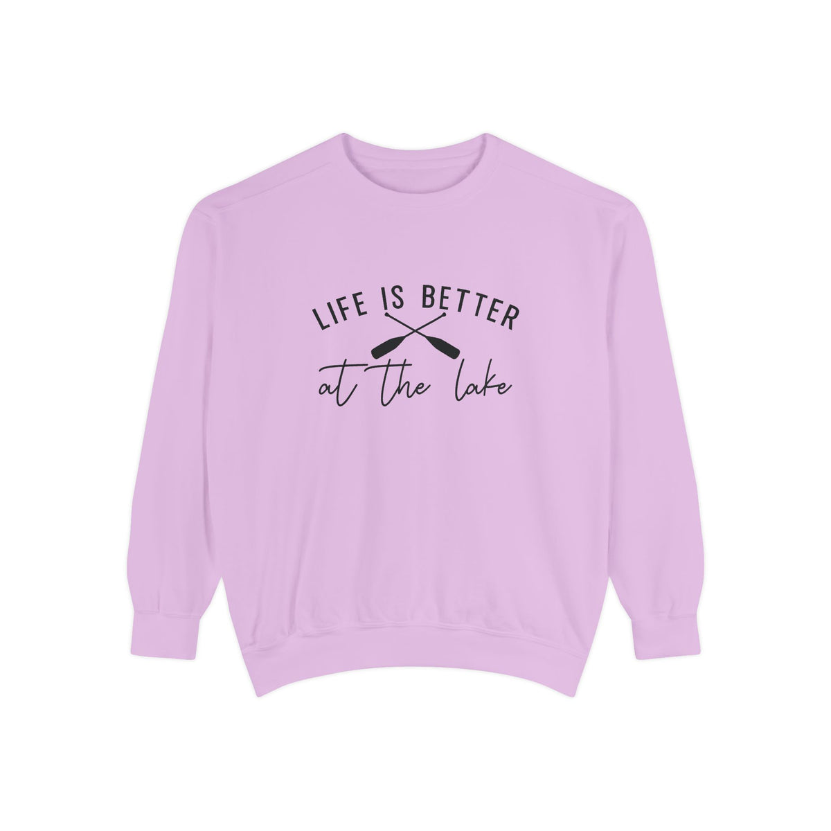 Life Is Better at the Lake Cozy Cabin Crewneck