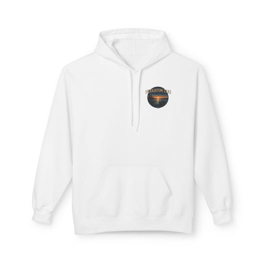 Houghton Lake Sunset Hoodie – Scenic Lake Graphic Sweatshirt