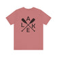 Lake Oar Graphic Tee — LAKE Crossed Oars Chest & Back T‑Shirt