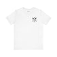 Lake Oar Graphic Tee: LAKE Crossed Oars Chest & Back T-Shirt