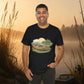 Fishing on Lake T-Shirt – Vintage Sunset Tee for Outdoors Lovers
