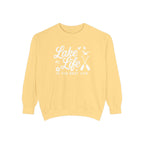 Lake Life Cozy Garment-Dyed Crewneck Sweatshirt