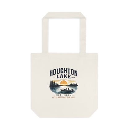 Houghton Lake Sunset Tote Bag