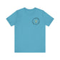 Sea Turtle -"'Be Comfortable In Your Own Shell"'- Unisex Jersey Short Sleeve Tee