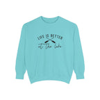 Life Is Better at the Lake Cozy Cabin Crewneck