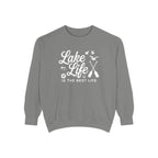 Lake Life Cozy Garment-Dyed Crewneck Sweatshirt