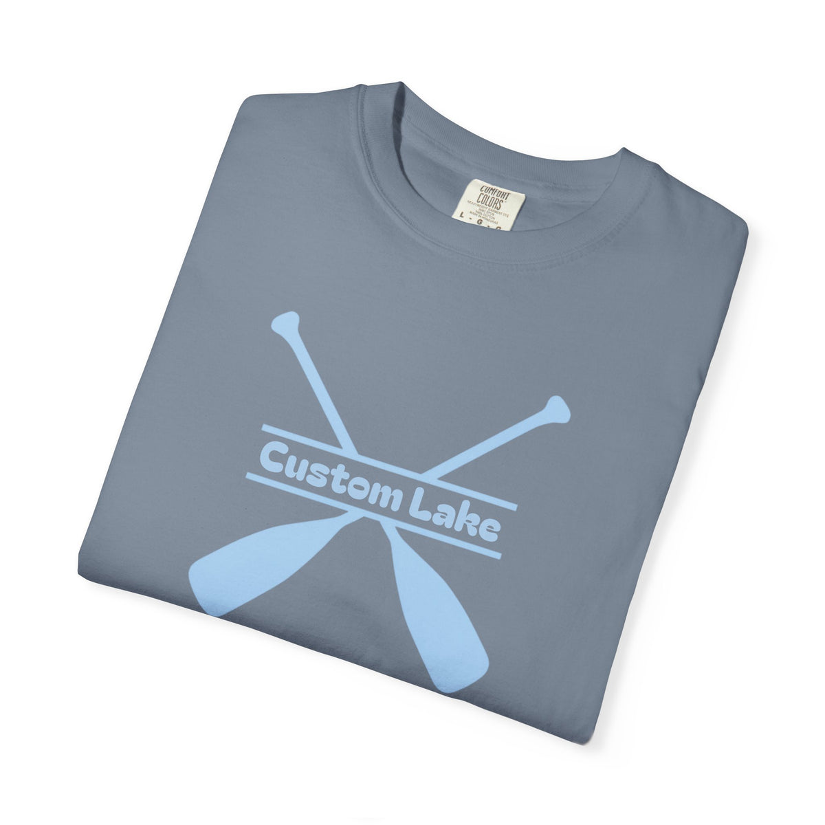 Custom Lake Name Oars T-Shirt