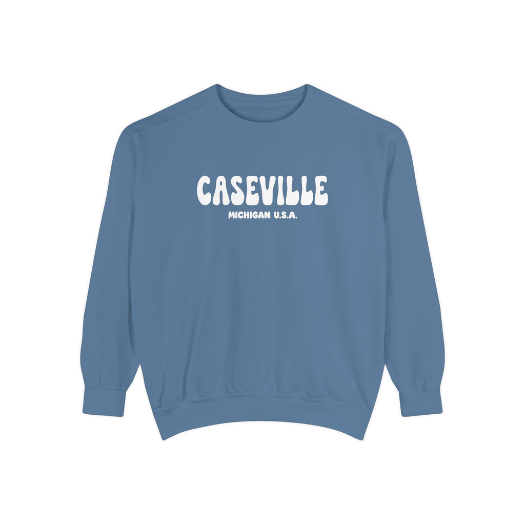Personalizable Text - Caseville Michigan Crewneck Sweatshirt