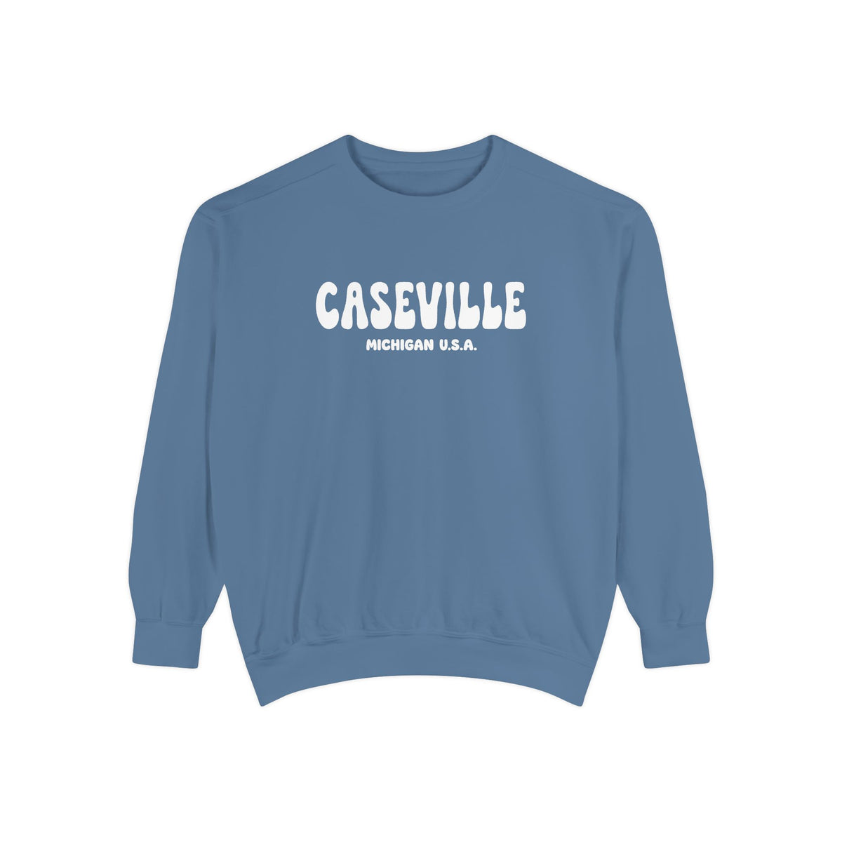 Personalizable Text - Caseville Michigan Crewneck Sweatshirt