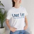 "Lake Life 'Cause Beaches Be Salty" T-Shirt