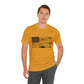 Fishing Flag T‑Shirt — American Flag Made of Fishing Rods & Lures