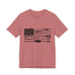 Fishing Flag T‑Shirt — American Flag Made of Fishing Rods & Lures