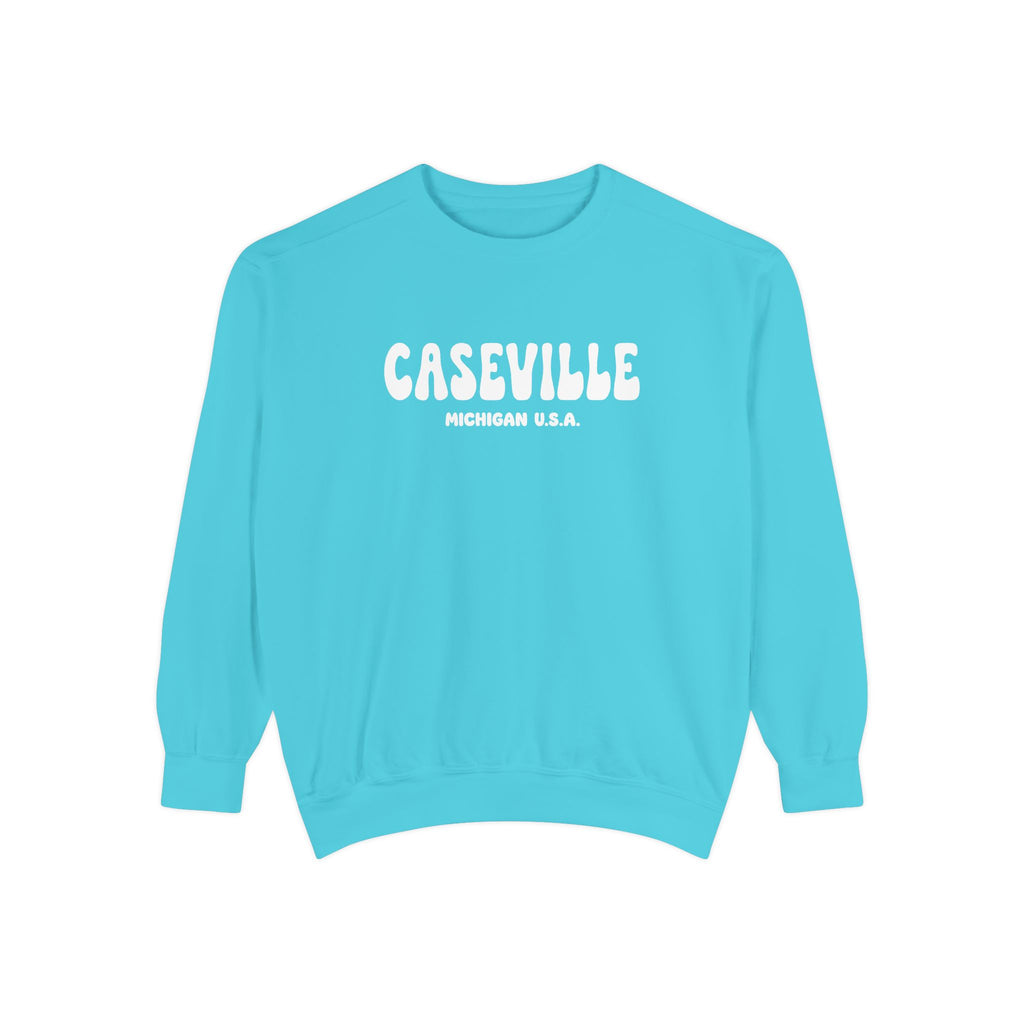 Personalizable Text - Caseville Michigan Crewneck Sweatshirt