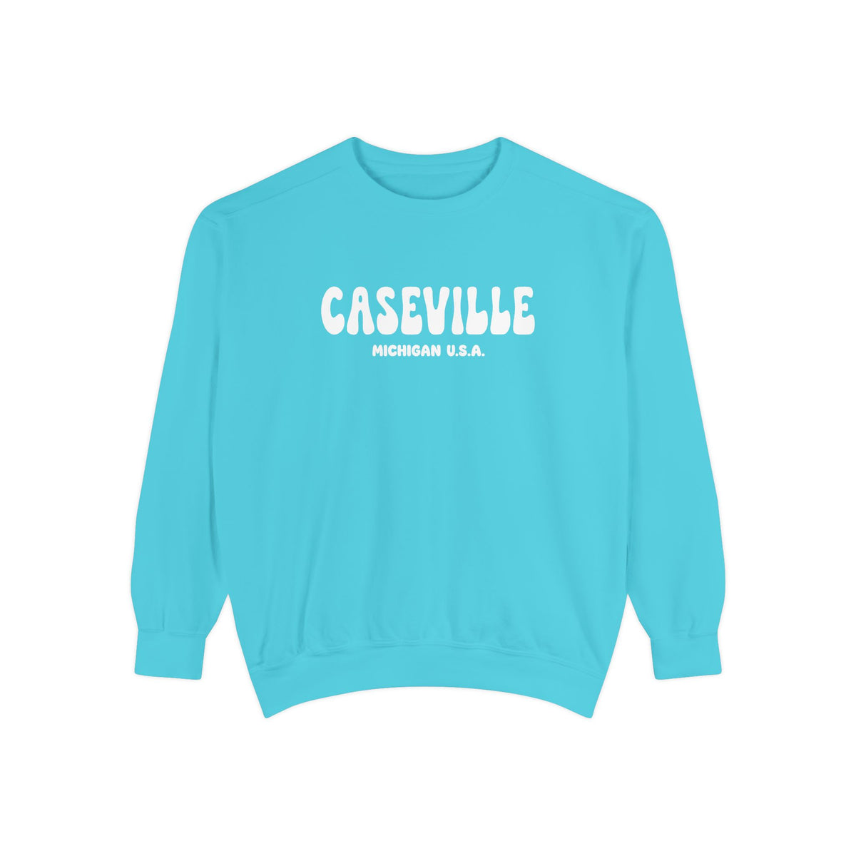 Personalizable Text - Caseville Michigan Crewneck Sweatshirt