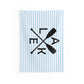 Rowing Oars & Blue Stripes Tapestry