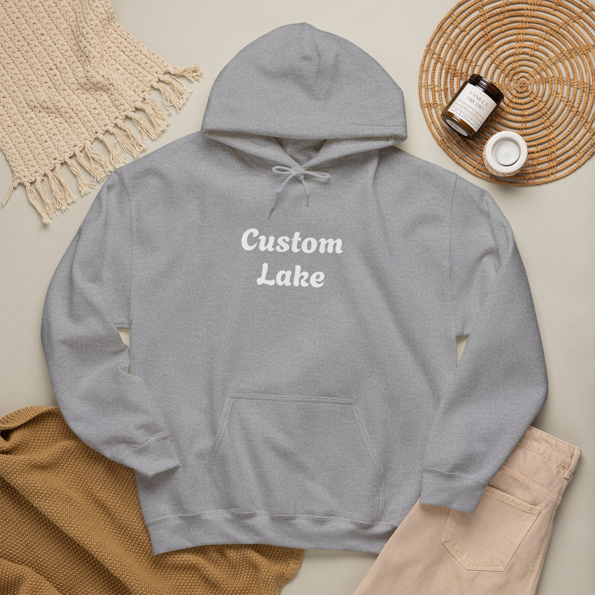 Personalizable Lake Name Hoodie