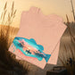 Sunset Fishing Tee — Dripping Fish Sunset Graphic T-Shirt