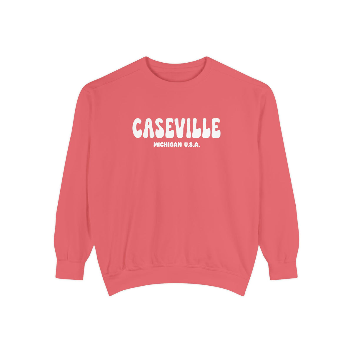Personalizable Text - Caseville Michigan Crewneck Sweatshirt