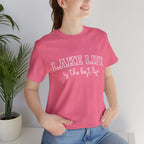 Lake Life Tee — "Lake Life is the Best Life" Casual Short Sleeve Shirt