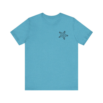 Summer Palm Beach T-Shirt – Vintage Sunset Starfish Tee