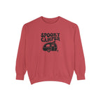 Spooky Camper Sweatshirt: Retro Trailer Halloween Pullover