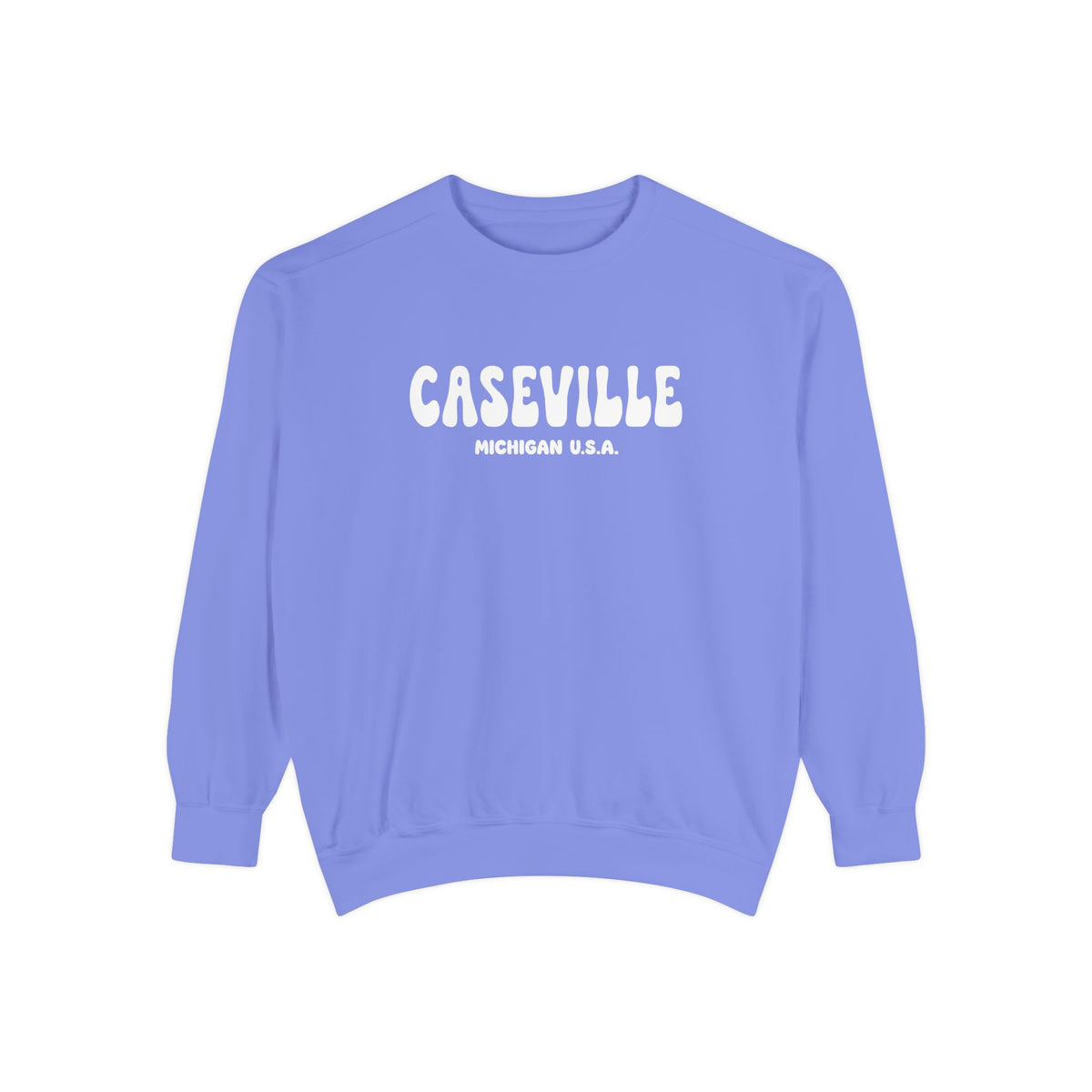 Personalizable Text - Caseville Michigan Crewneck Sweatshirt