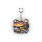 Houghton Lake Michigan Plush Keychain