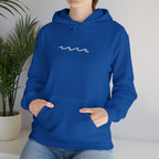 Embroidered Wave Hoodie