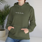 Embroidered Wave Hoodie