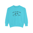 Life Is Better at the Lake Cozy Cabin Crewneck