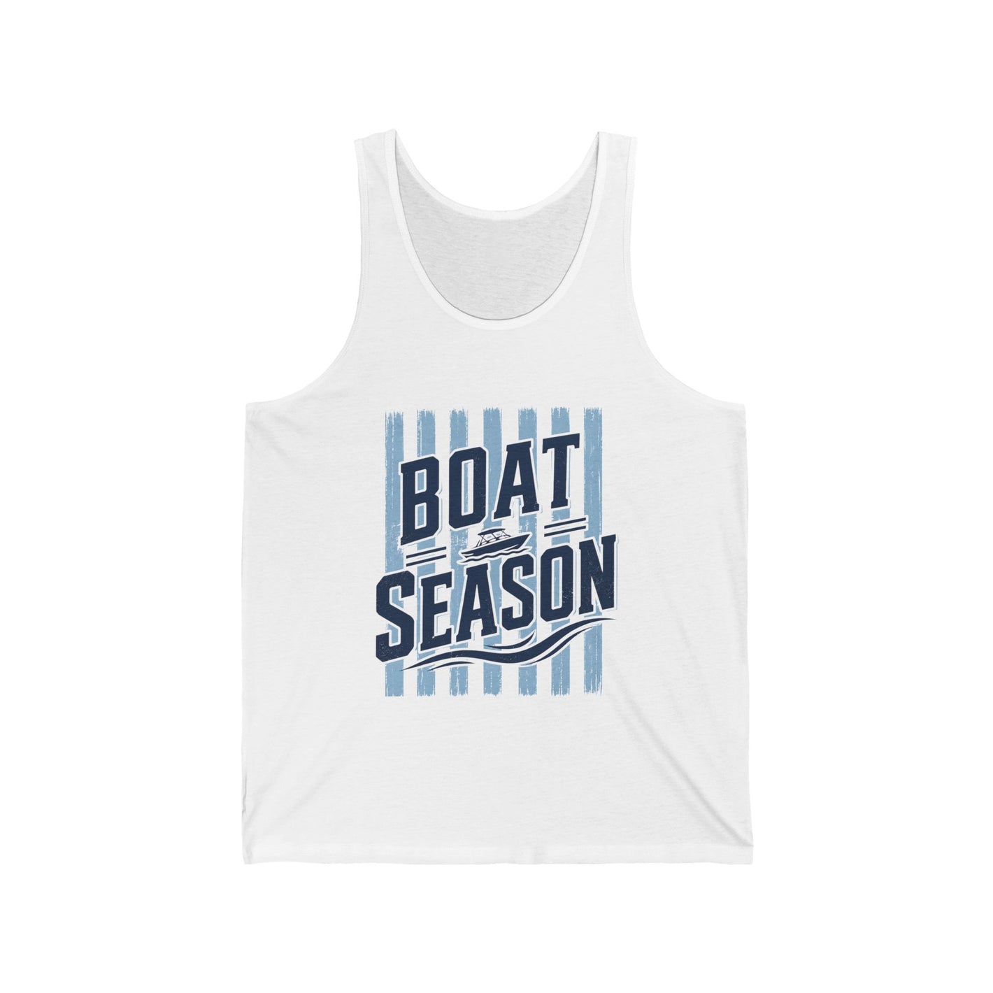 Summer Boat Season Boating Graphic Tank Top