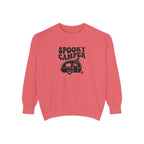 Spooky Camper Sweatshirt: Retro Trailer Halloween Pullover