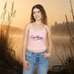 Gone Fishing Tank Top — Women's Spaghetti Strap Crop Tank