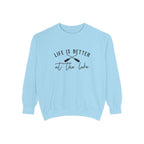 Life Is Better at the Lake Cozy Cabin Crewneck