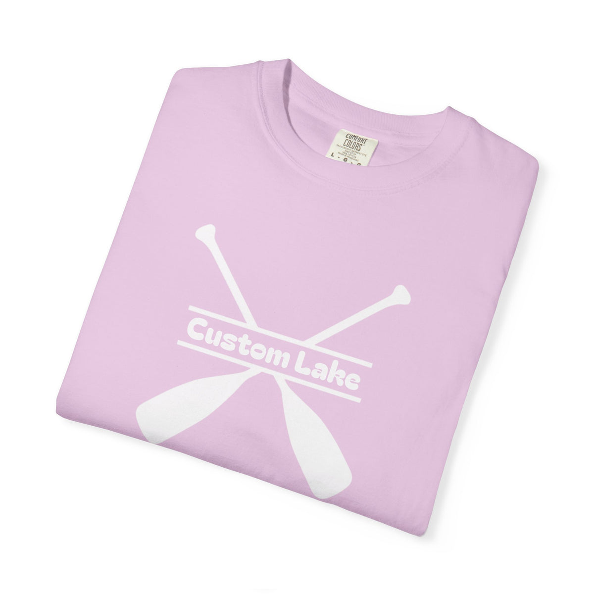 Custom Lake Name Oars T-Shirt