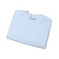 Minimal Embroidered Wave - Crewneck Sweatshirt