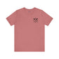 Lake Oar Graphic Tee: LAKE Crossed Oars Chest & Back T-Shirt