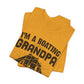 Boating Grandpa T-Shirt — "I'm a Boating Grandpa" Vintage Sailing Tee