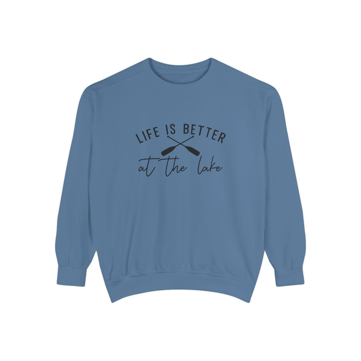 Life Is Better at the Lake Cozy Cabin Crewneck
