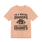 Boating Grandpa T-Shirt — "I'm a Boating Grandpa" Vintage Sailing Tee
